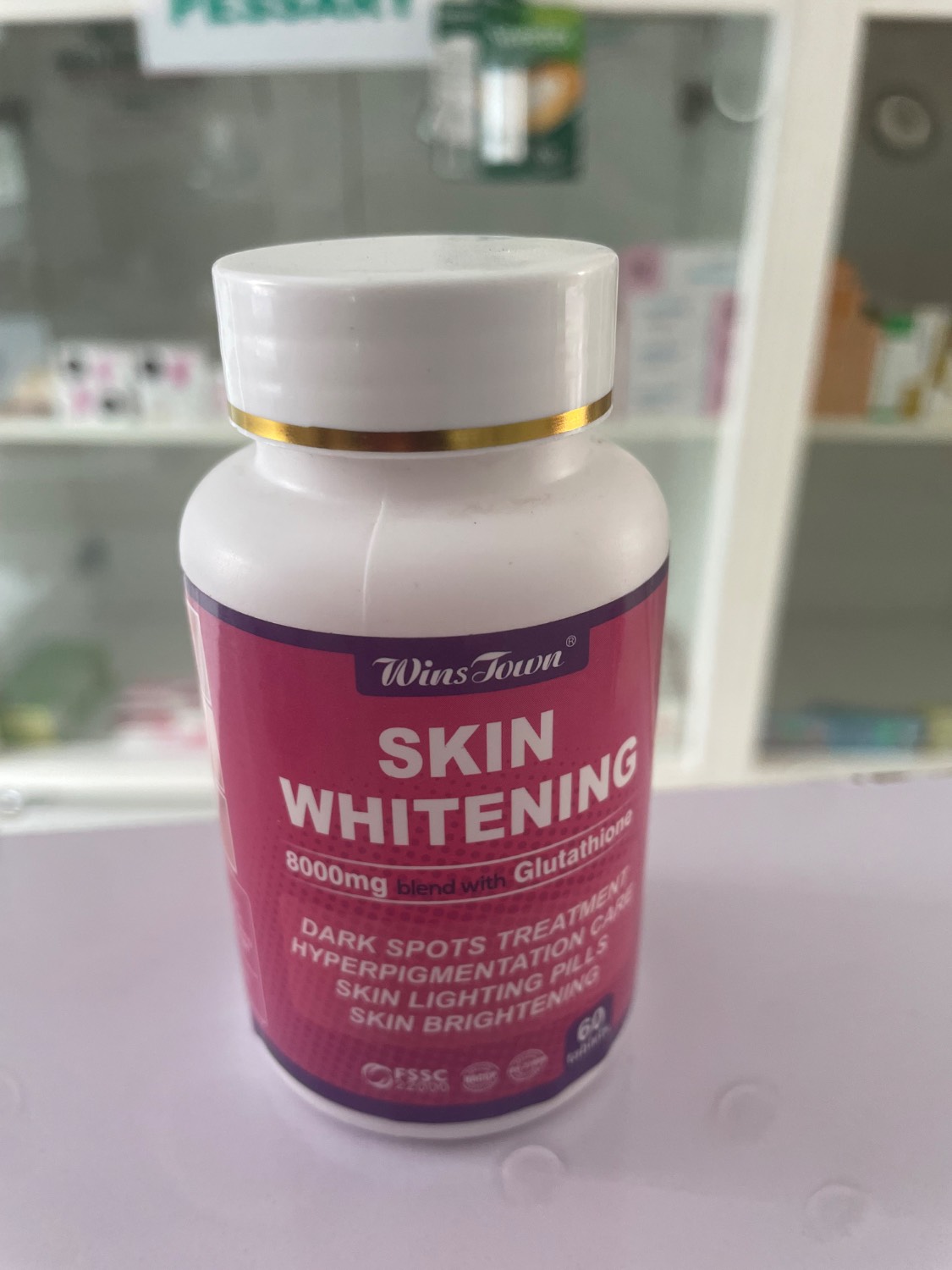 Wins town skin whitening 800mg | Wellness Aid Pharmacy and Superstore